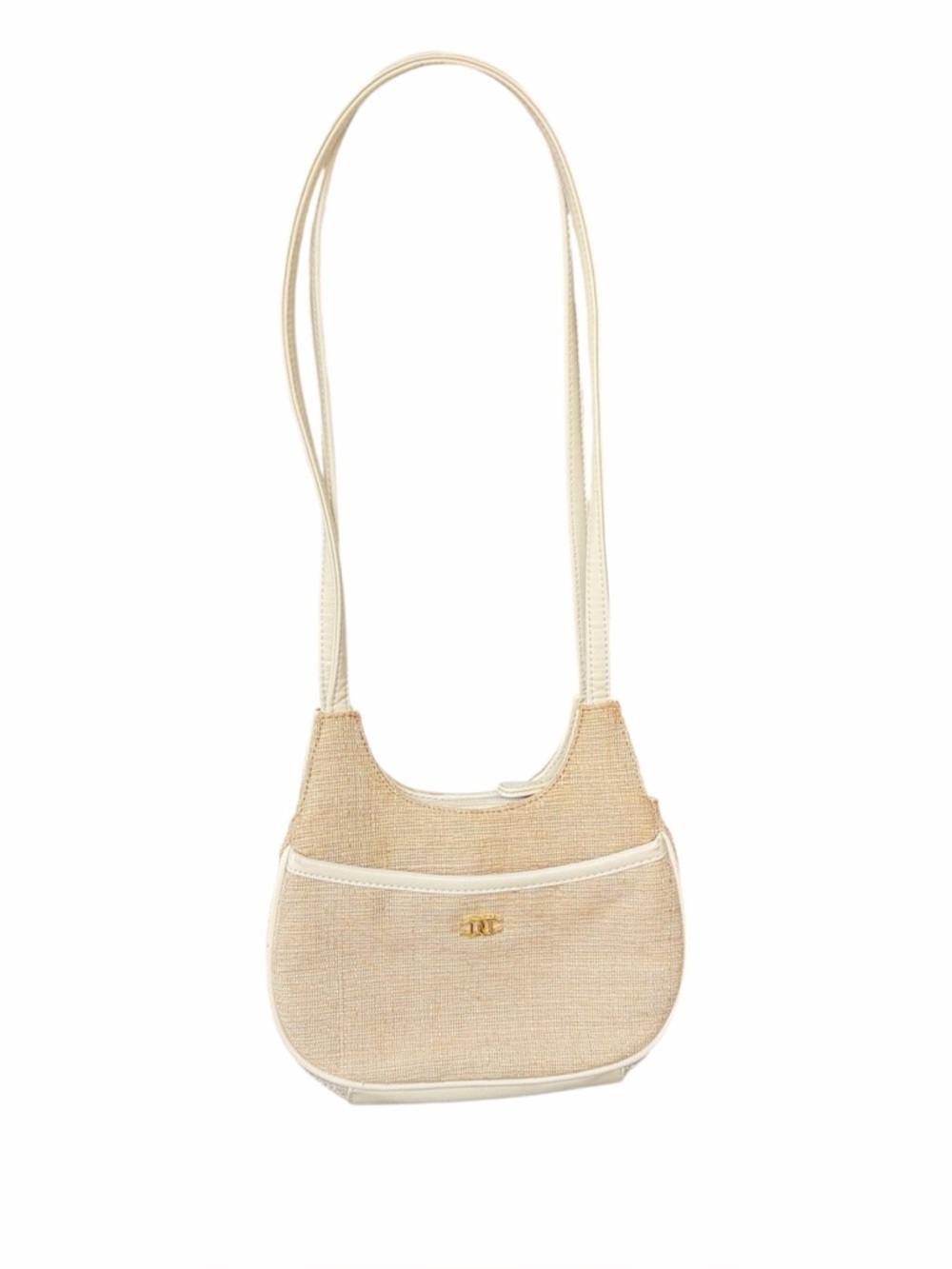 Y2K Vintage Etienne Aigner Purse‎ Jute and Rayon Shoulder Bag